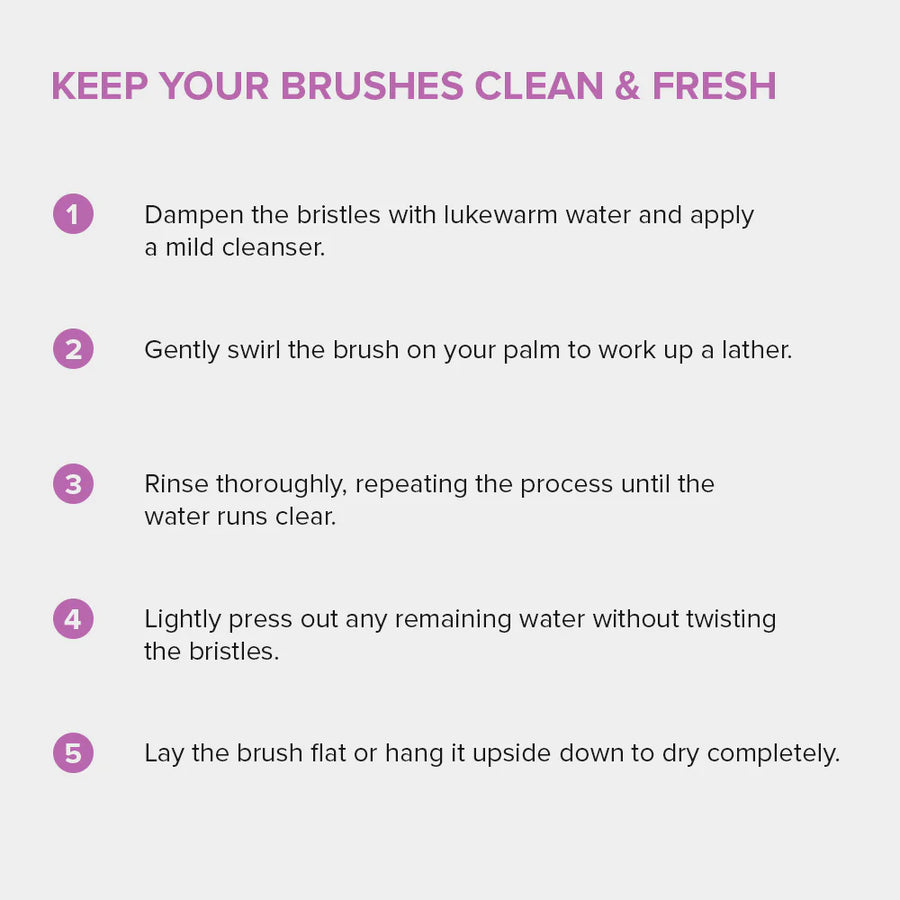 Forever52 Academic 12 Pcs Brush Set With 1 Sponge