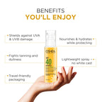 Oshea Herbals Uv Shield Sun Block Spray SPF 40 PA+++ All Type Skin 120ml