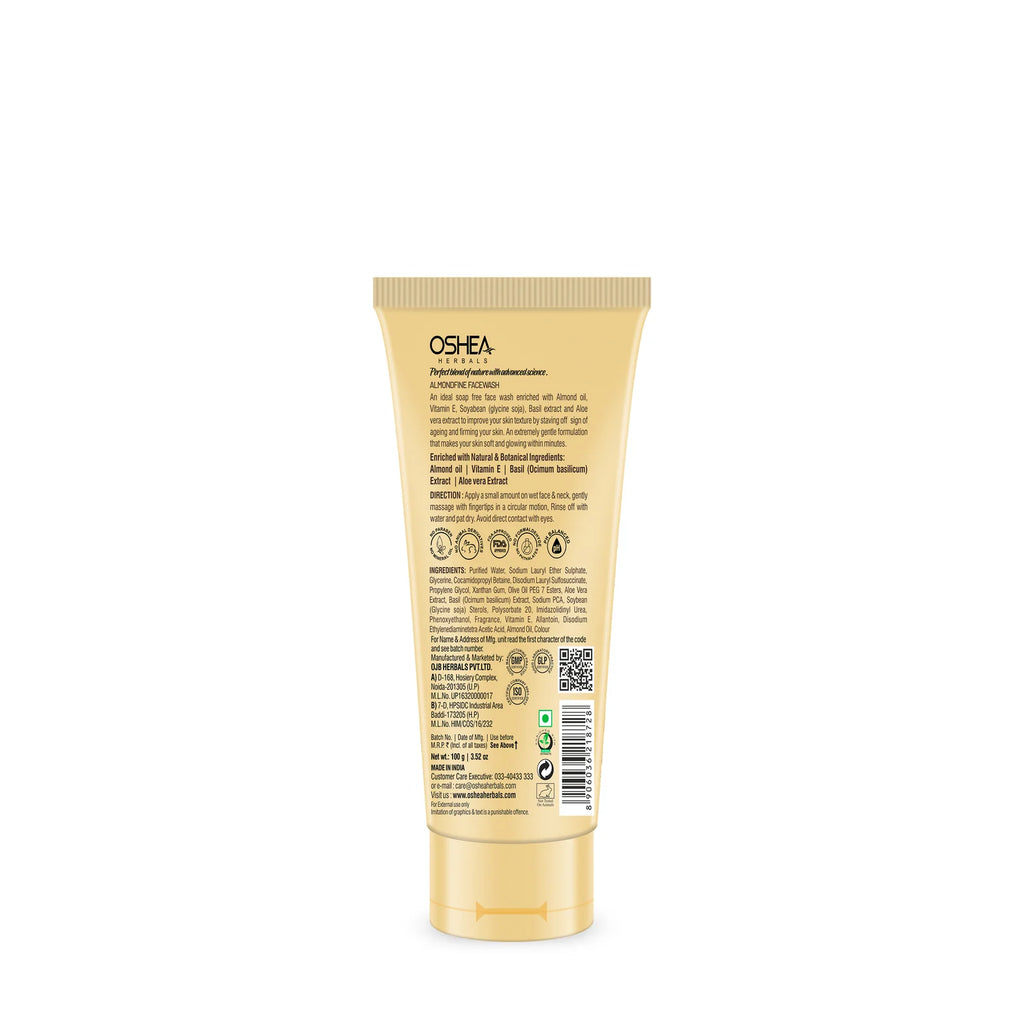 Oshea Herbals Almondfine Anti Ageing Facewash 150g