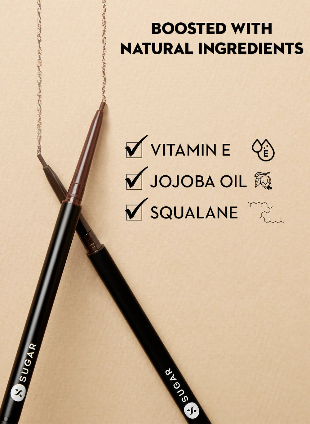 Sugar Cosmetics Arch Arrival Micro Brow Pencil