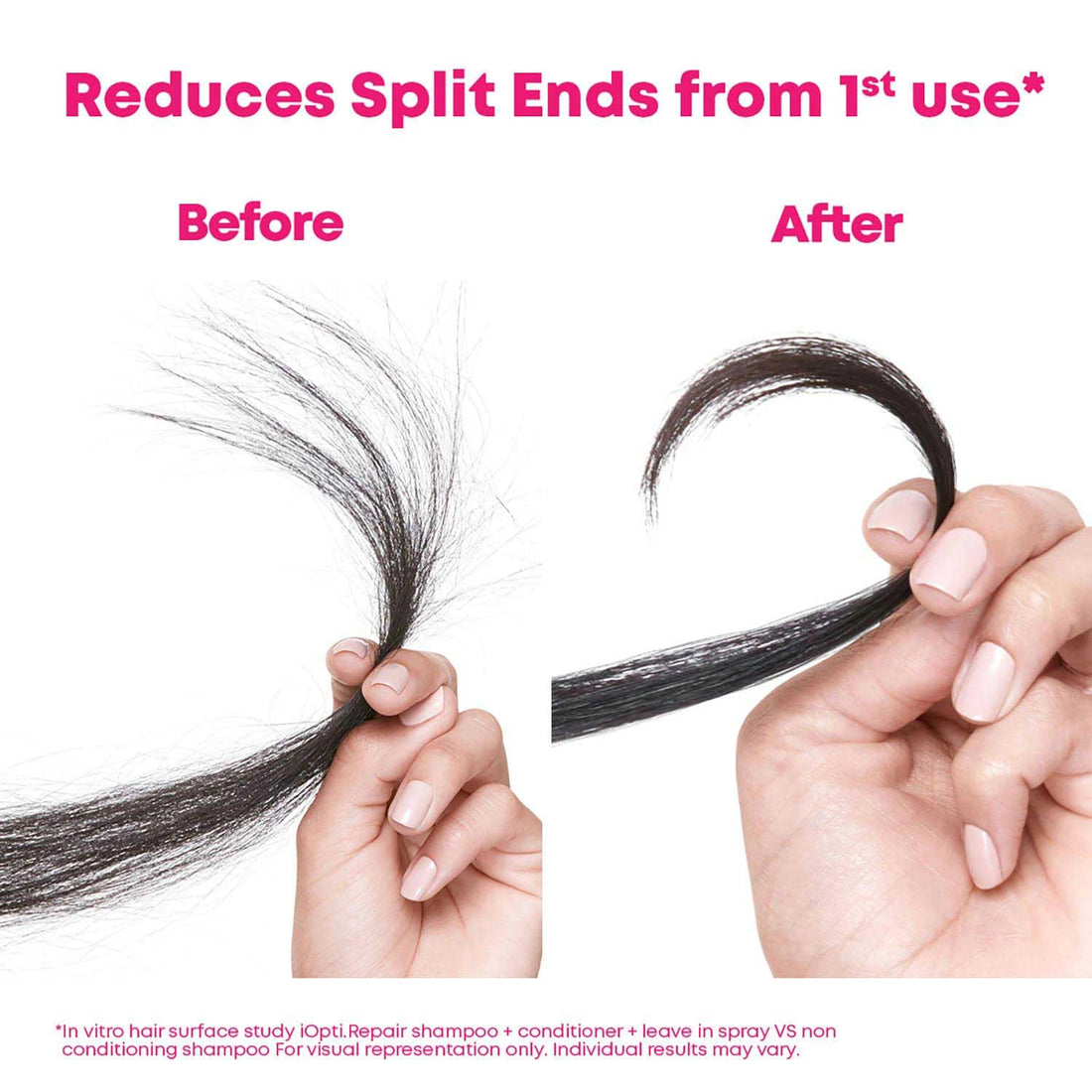 Matrix Opti.Repair Professional Liquid Protein Shampoo | Repairs Damage from 1st Use | for Less Split Ends, Breakage, Knotting | Paraben-free, 200ml