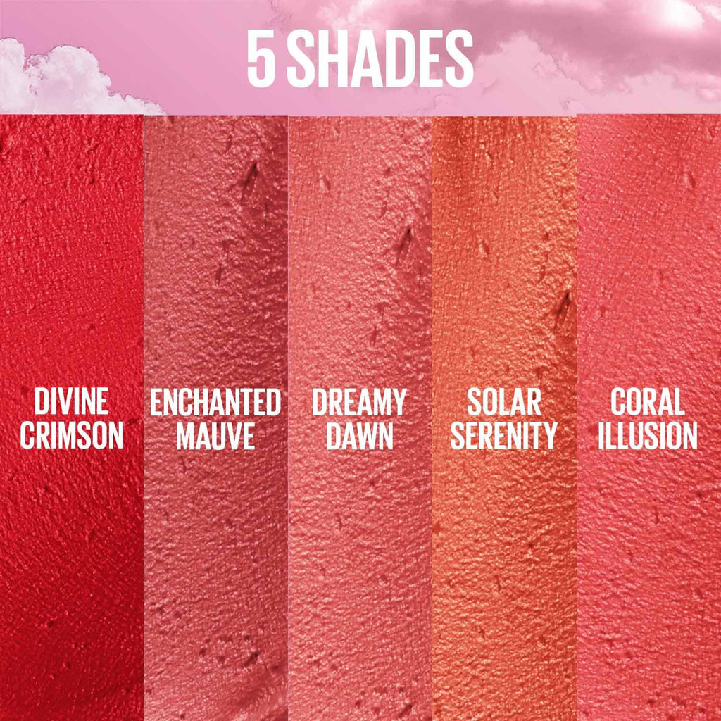 Maybelline Cloudtopia Cheek & Lip Mousse Blush | Lightweight, Pigmented Mousse 5g