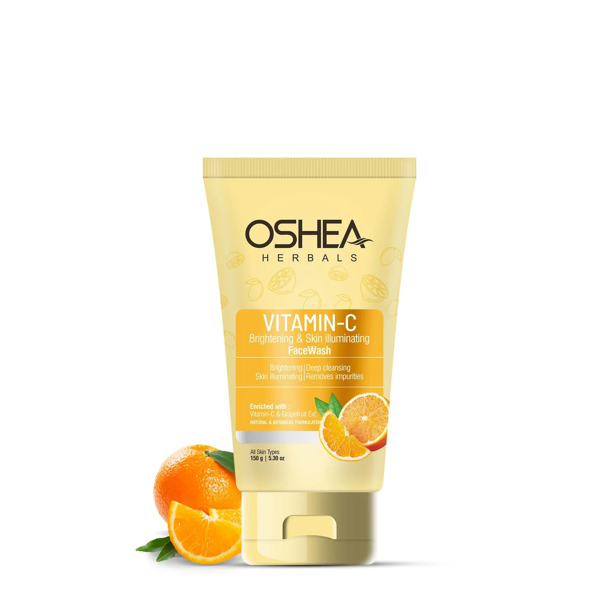 Oshea Herbals Vitamin C Brightening & Skin Illuminating Facewash 150g