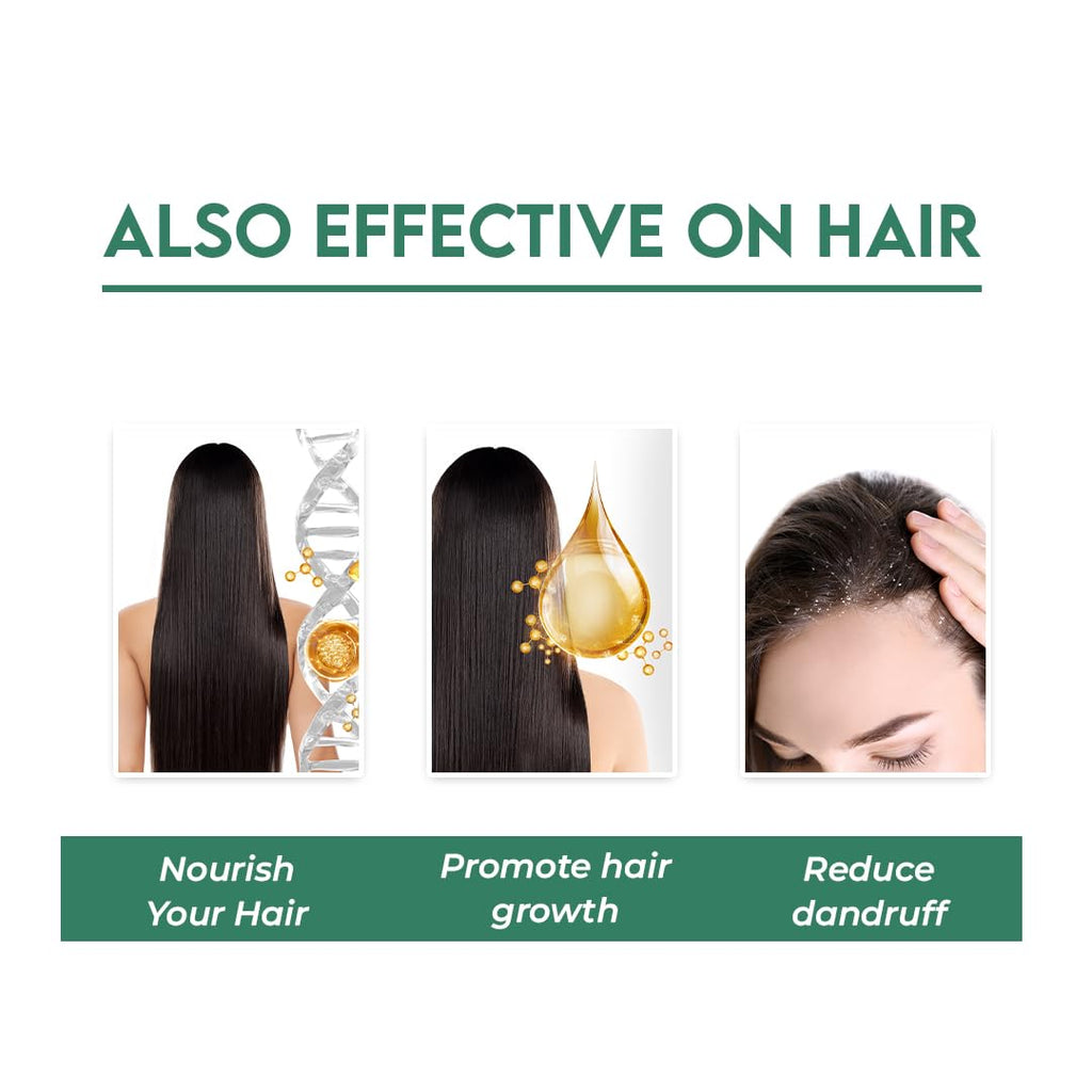 Jovees Herbal 100% Pure Aloe Vera Gel for Face Hair 200g