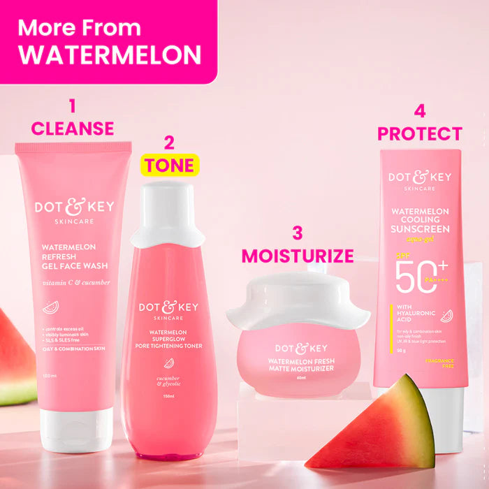 Dot & Key Watermelon + Glycolic Acid Pore Tightening Toner 150ml