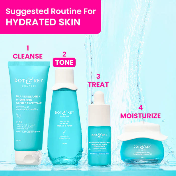 Dot & Key Blueberry Hydrate Barrier Repair Rice Water Toner 150ml