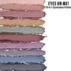 NYKAA Eyes On Me 10-in-1 Eye Shadow Palette 12g