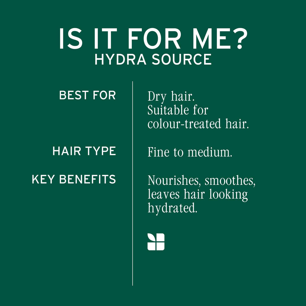 Biolage Hydra Source Shampoo, Nourishing and Moisture Boosting, For Dry Hair, Enriched With Hyaluronic Acid, 400ml