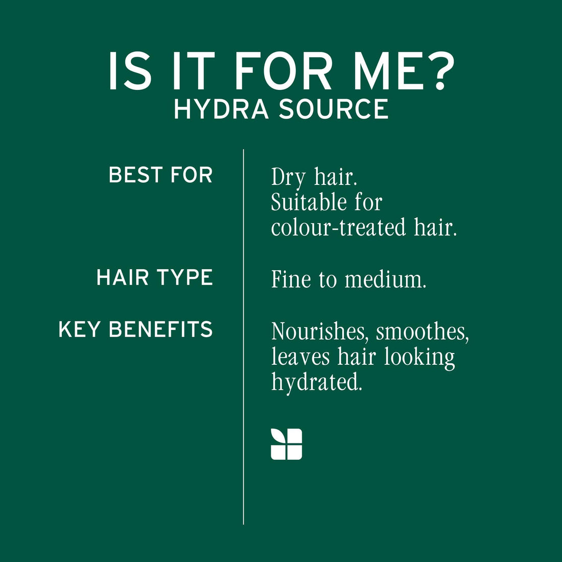 Biolage Hydra Source Shampoo, Nourishing and Moisture Boosting, For Dry Hair, Enriched With Hyaluronic Acid, 400ml