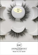 GOURI COSMETICS™ 3D FALSE EYELASHES - False Eyelashes for Women - ( 5 Pair Pack )