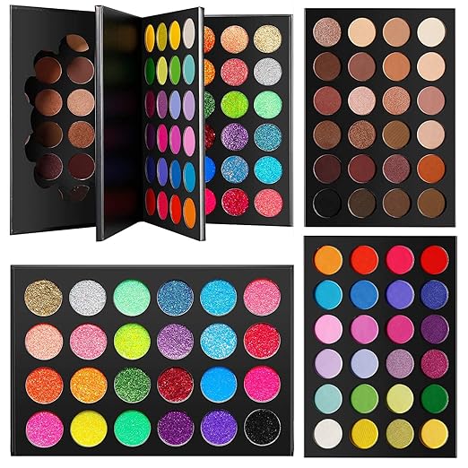 De'Lanci Mysterious Queen Eyeshadow Palette, Matte Finish, Multi 79.2g