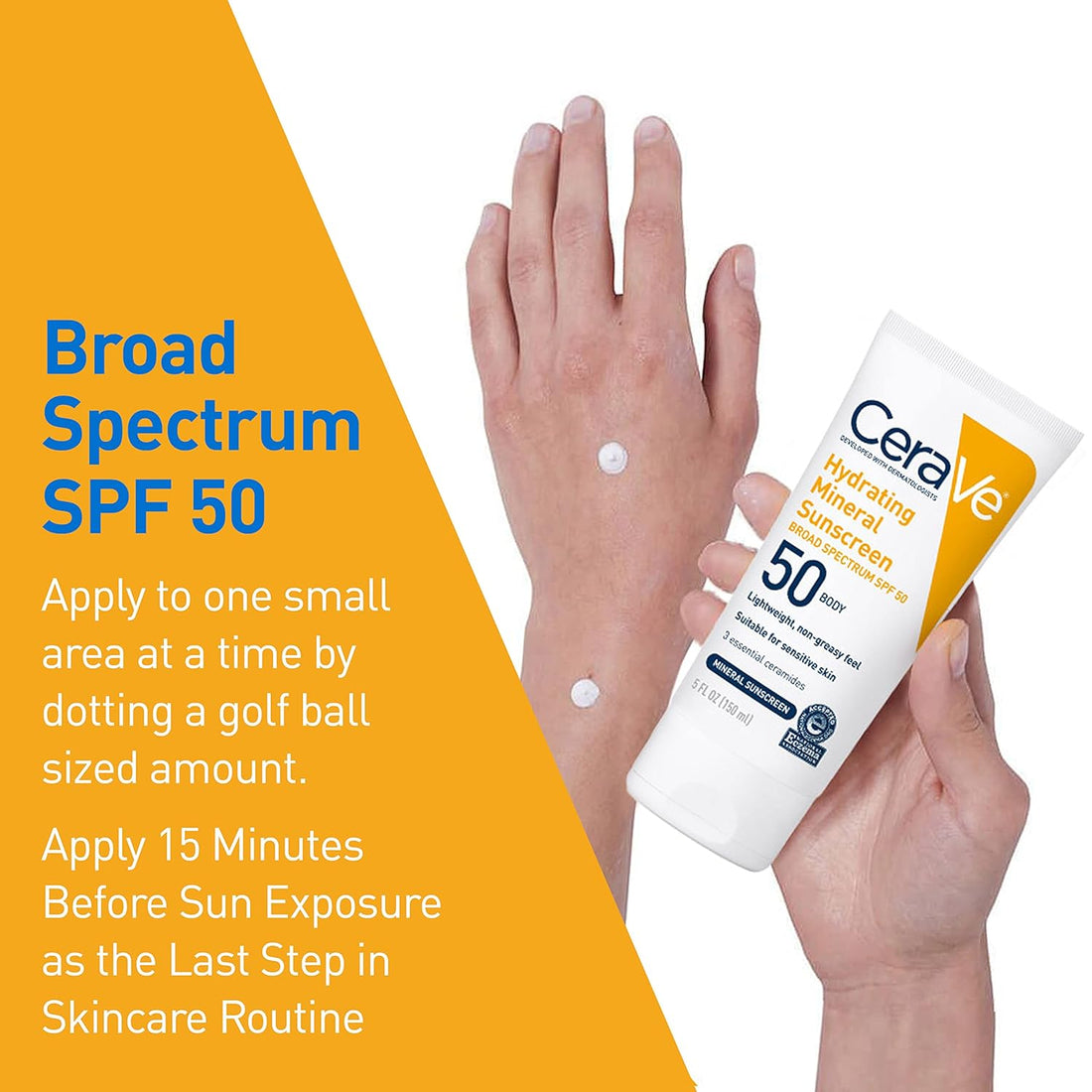 CeraVe Sunscreen SPF 50 (150 ml)