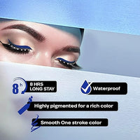 FACES CANADA Ultime Pro Longwear Eye Pencil - Solid Black 02, 1.2 g | 8 Hr Long Stay | Smooth One Stroke Application | Intense Color Pay Off | Soft Blendable Formula | Smudge Proof | Water Proof