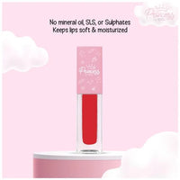 RENEE Princess By RENEE Twinkle Lip Gloss - Shea Butter & Vitamin E, Hydrating, Lightweight, Non-Sticky, 1.8 ml Cherry Red