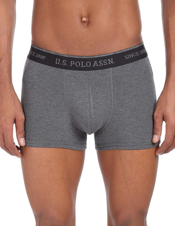 U.S. POLO ASSN. Men Cotton Bamboo Antibacterial I705 Premium Trunks - Pack of 1