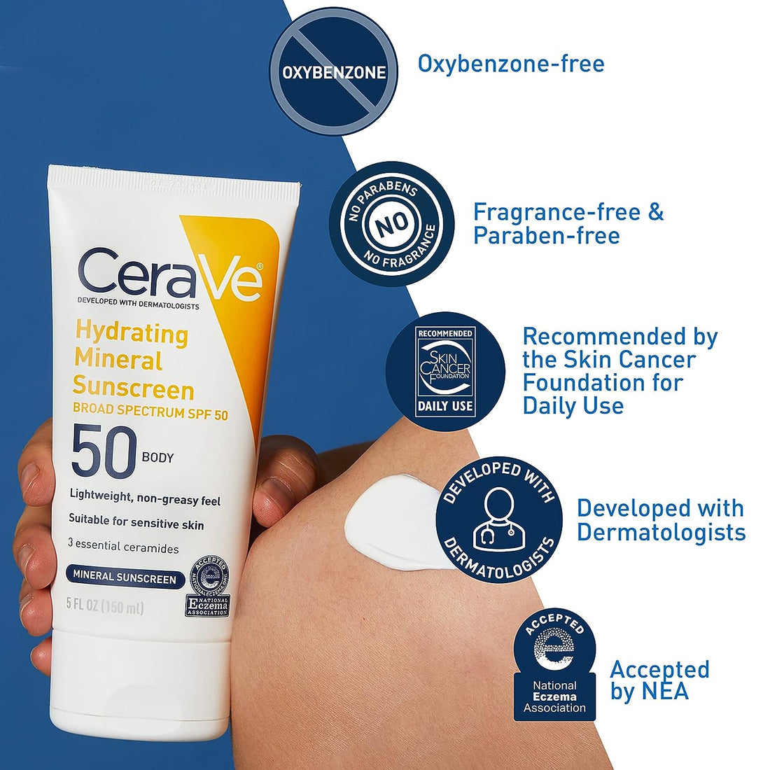 CeraVe Sunscreen SPF 50 (150 ml)