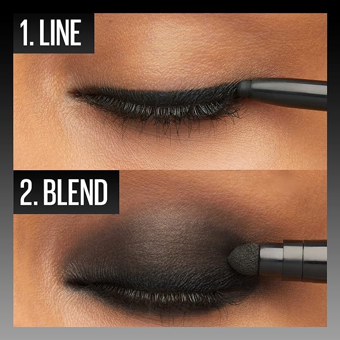 Maybelline New York Kohl Gel Pencil, Smudge Proof, Waterproof Gel Eyeliner, Tattoo Studio Smokey,