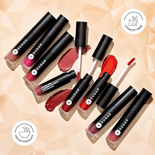 SUGAR Cosmetics Mousse Muse Maskproof Lip Cream Lipstick 5ml