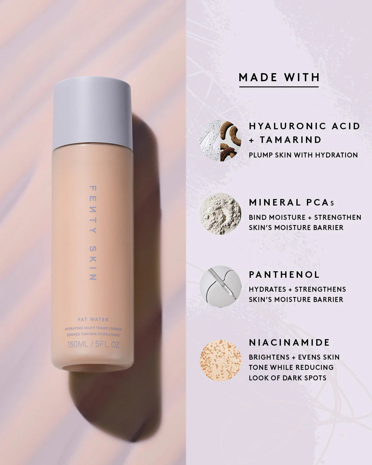 Fenty Skin Fat Water Hydrating Milky Toner Essence 150ml