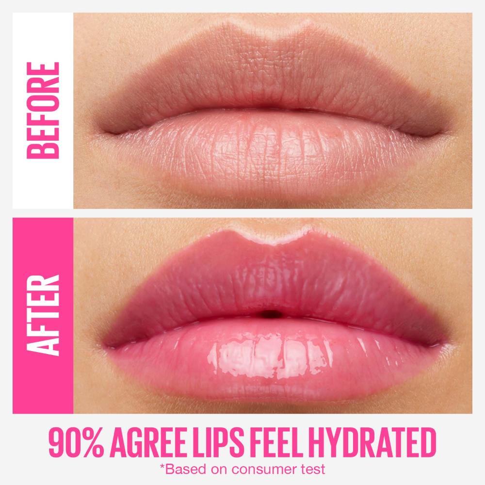 Maybelline Lifter Gloss, Hydrating Lip Gloss with Hyaluronic Acid, High Shine for Plumper 5.4ml