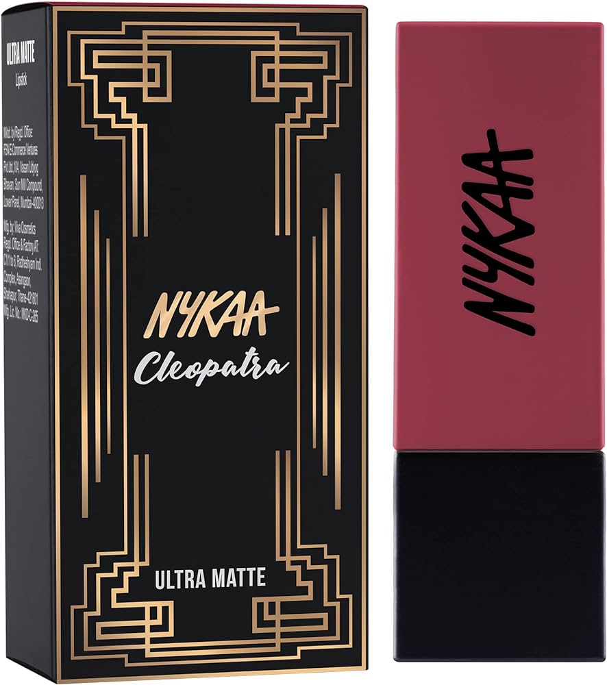 Nykaa Ultra Matte Lipstick, Matte Finish - Cleopatra-08