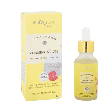 Mantra Vitamin C Serum with Hyaluronic Acid and Arbutin 30ml