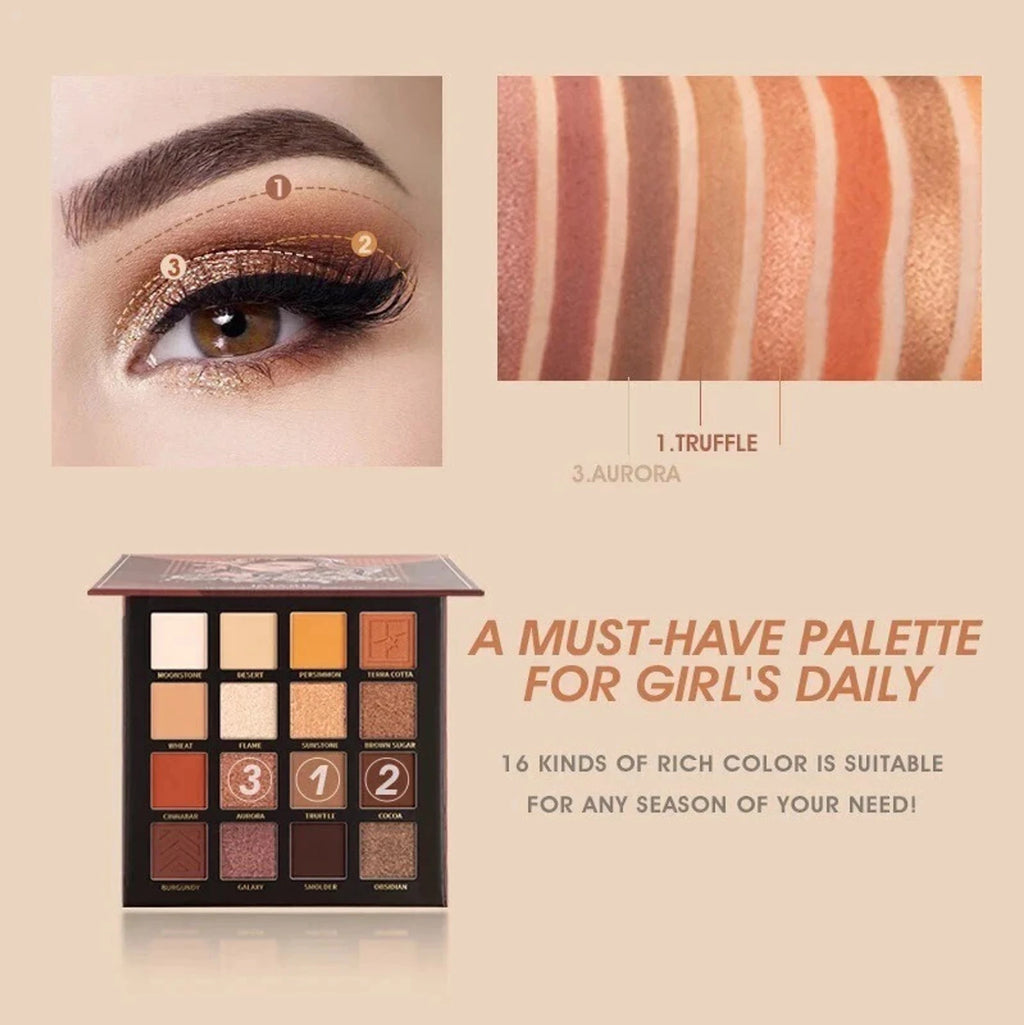 IMagic STAR TEMPTATION 16 COLOR EYESHADOW PALETTE