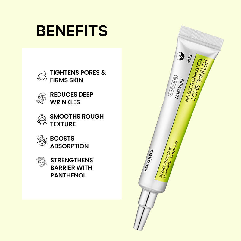 Celimax The Vita-A Retinal Shot Tightening Booster, For Anti-Aging, Dark Spots & Wrinkles (15ml)
