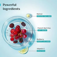 pilgrim French Red Vine & Retinol Youthful Glow Night Gel Creme 50g