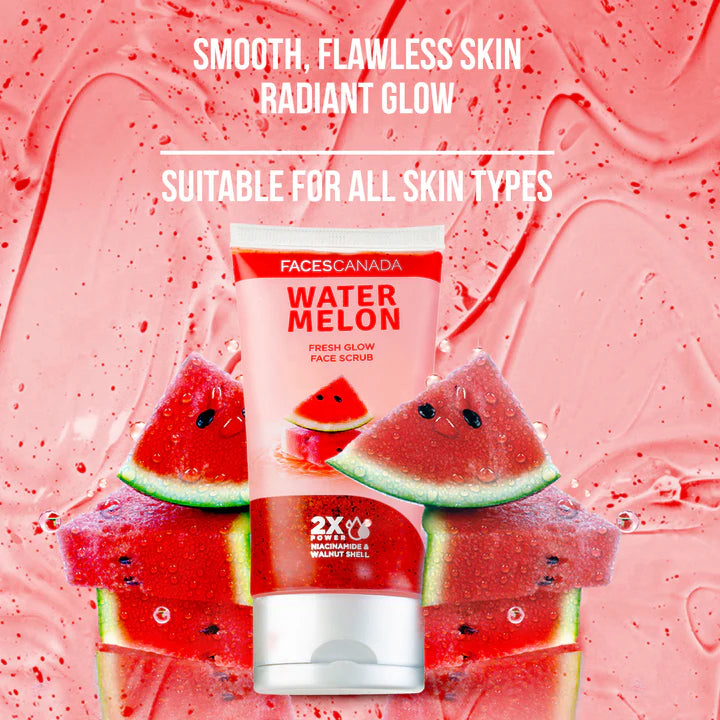 Faces Canada Water Melon Fresh Glow Face Scrub 70g