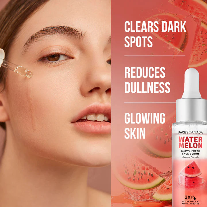 Faces Canada Water Melon Glowy Fresh Face Serum 27ml