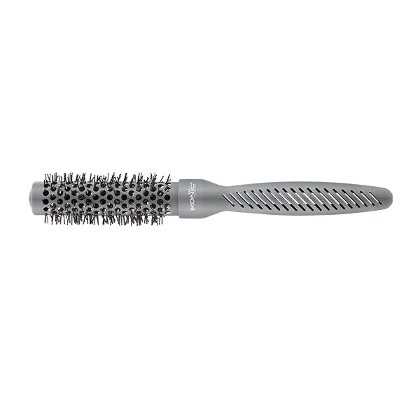 IKONIC BLOW DRY HAIR BRUSH CHAMELEON DARK GREY CCB25