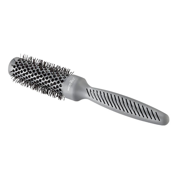 IKONIC BLOW DRY HAIR BRUSH CHAMELEON DARK GREY CCB32