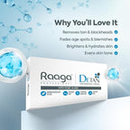 Raaga Professional De-Tan Tan removal Cream 72g
