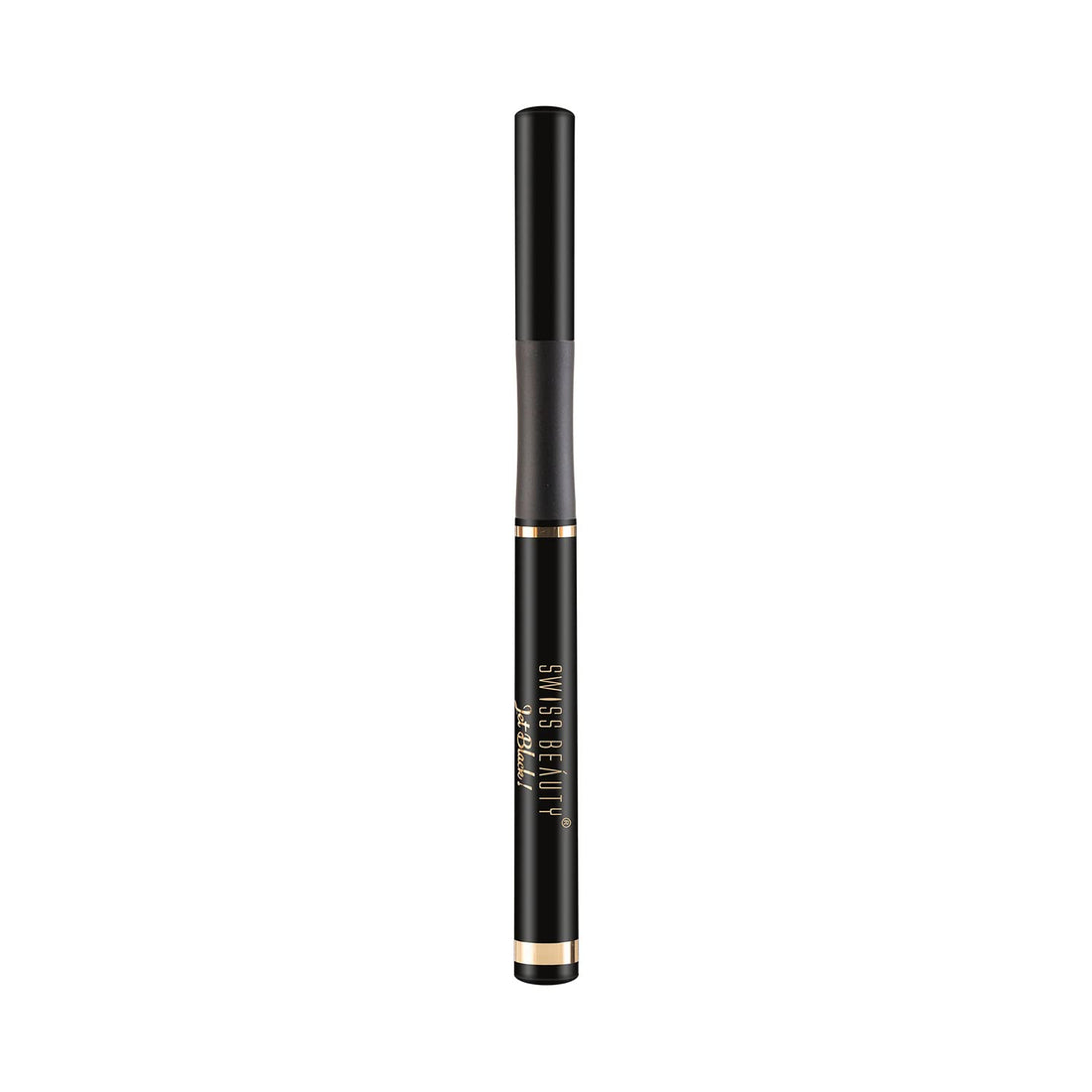 SWISS BEAUTY Waterproof And Long Wearing Bold Felt Tip Pen Glossy Eyeliner | Smudge Proof Eye Makeup | Quick Drying | Jet Black 1.2ml