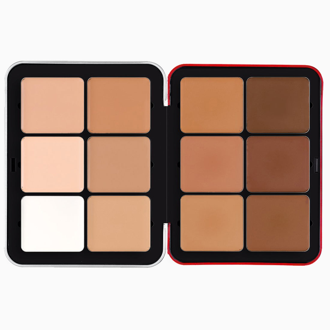 VATENN ITALY ARTIST FP892 STUDIO HD FOUNDATION PALETTE POWDER 12 COLOR 26g