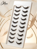 Mine Beauty Premium Mink Eyelashes 10 Pairs