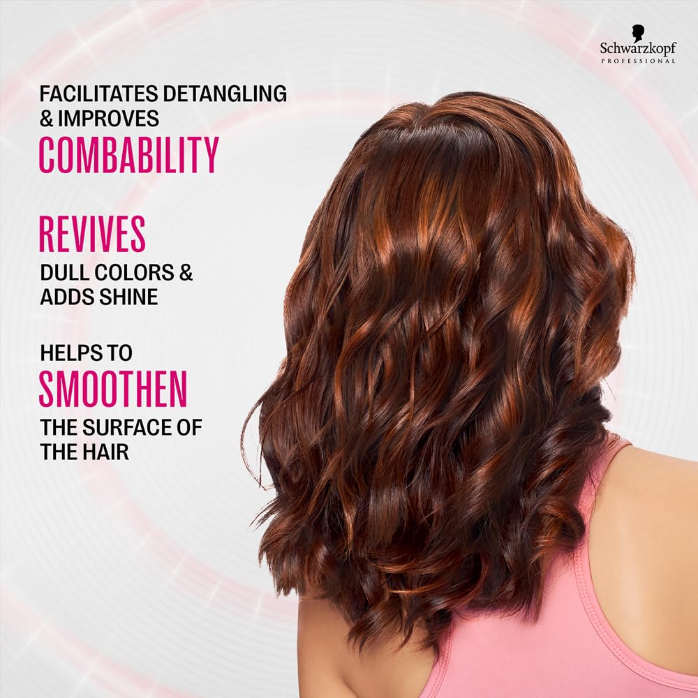 Schwarzkopf Professional Bc Ph4.5 Color Freeze Conditioner, Pink, 200ml