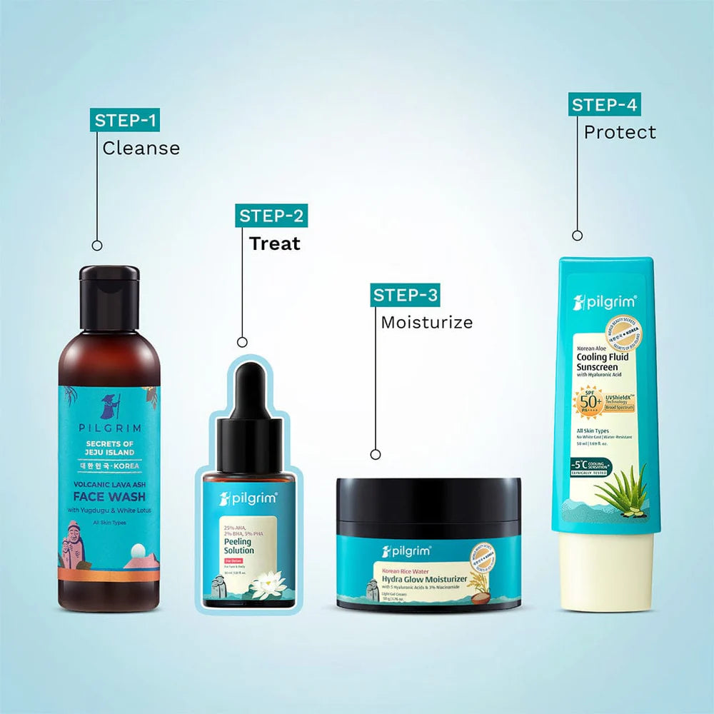 pilgrim 25% AHA, 2% BHA, 5% PHA Peeling Solution 30ml