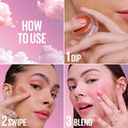 Maybelline Cloudtopia Cheek & Lip Mousse Blush | Lightweight, Pigmented Mousse 5g