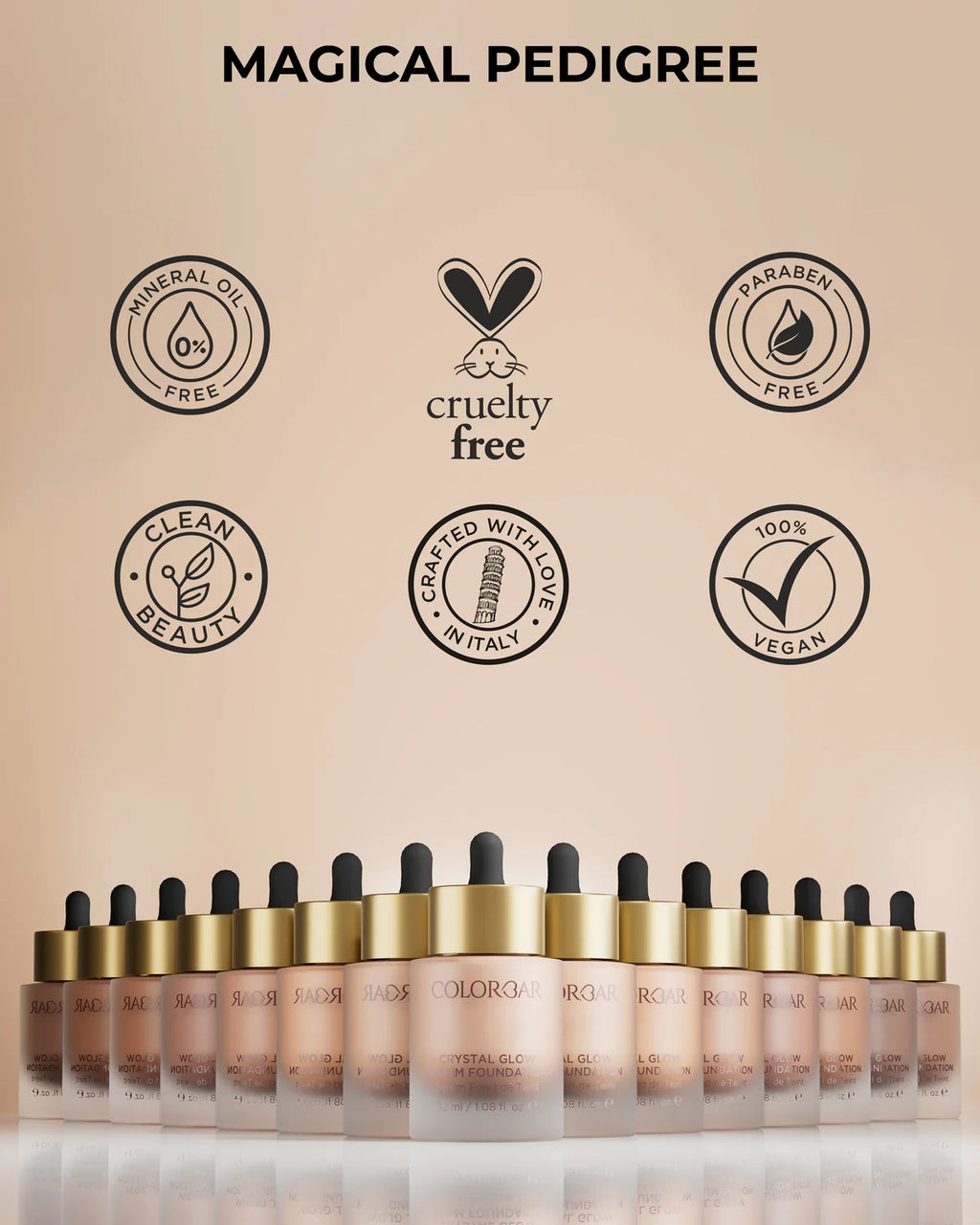 Colorbar Crystal Glow Serum Foundation 32ml
