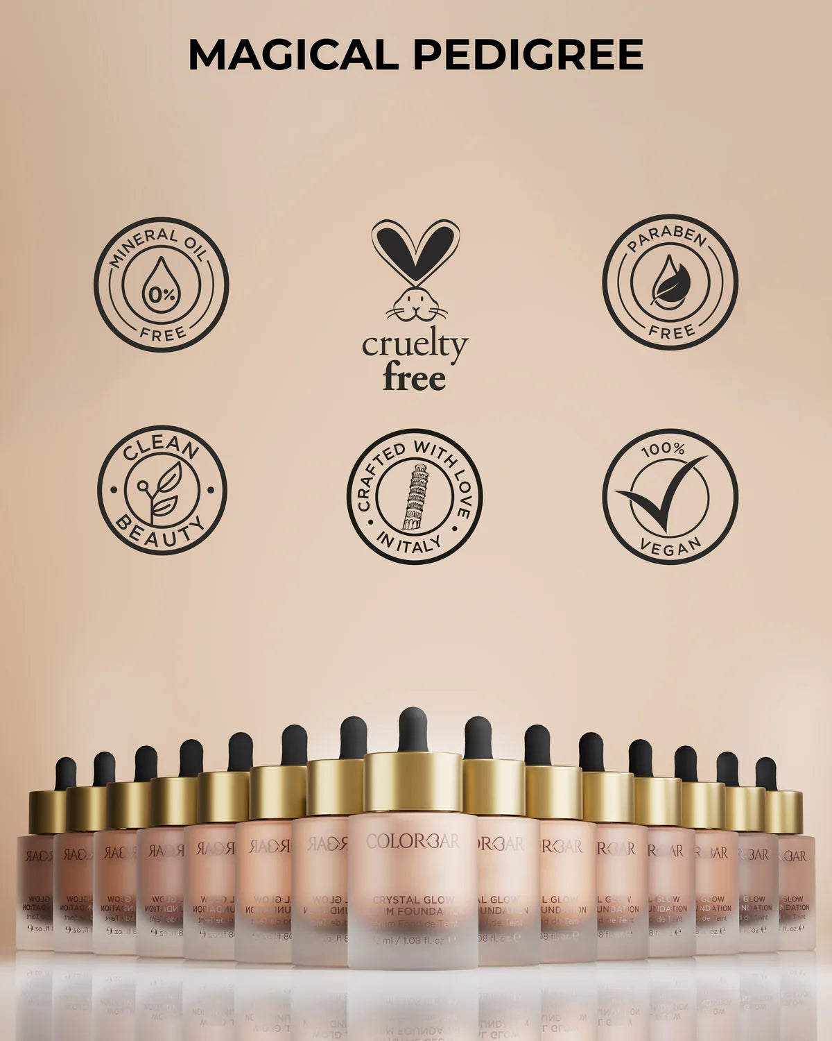Colorbar Crystal Glow Serum Foundation 32ml