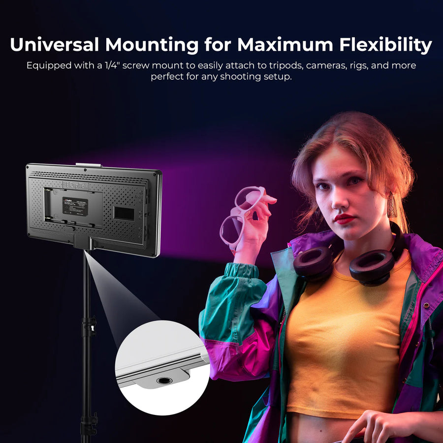 Digitek (LED-D432 RGB) Portable RGB LED Video Light LED-D432 RGB