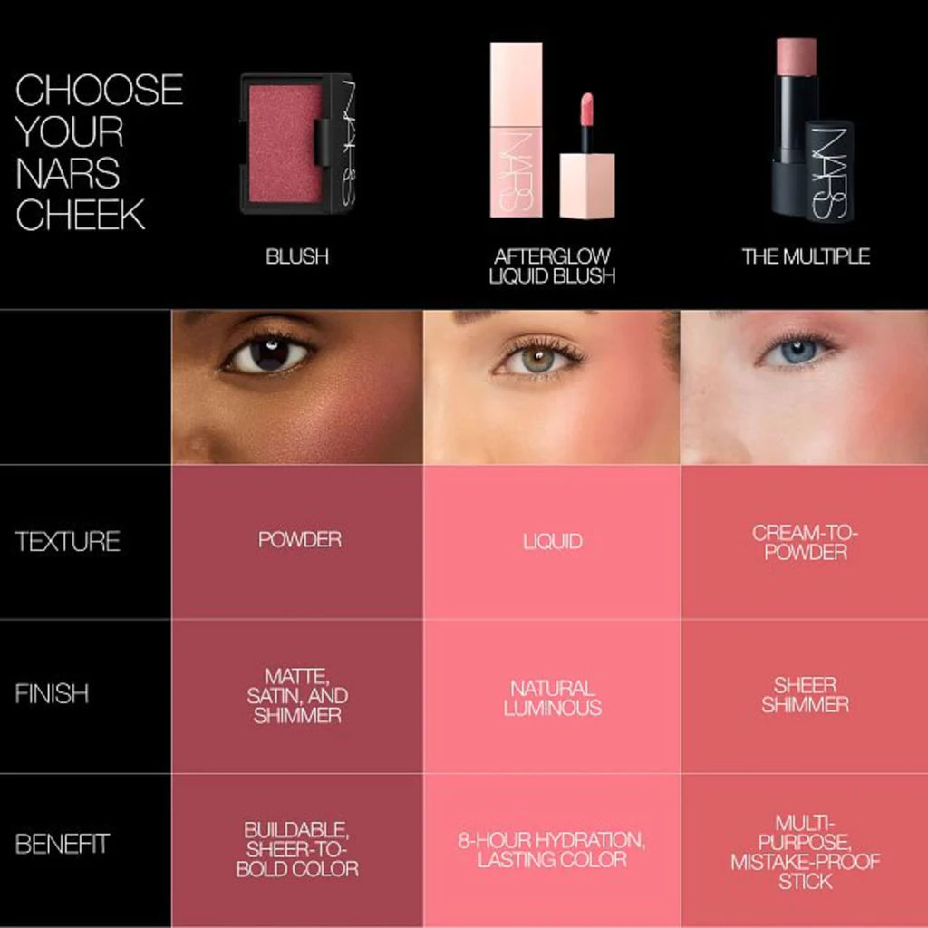 NARS Afterglow Liquid Blush Fard A Joues Liquide 7ML
