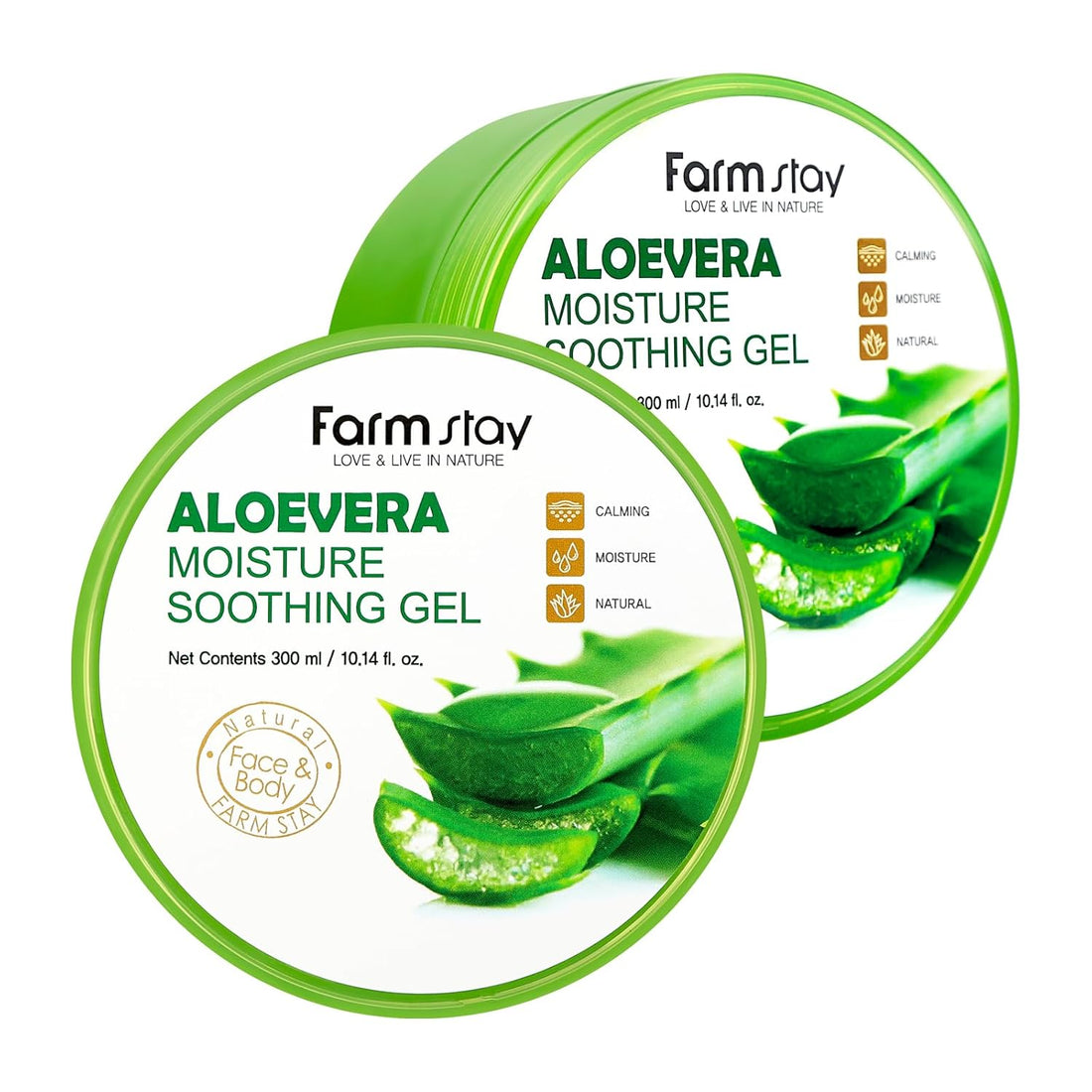 FARMSTAY Aloe Vera Moisture Soothing Gel 300 ml