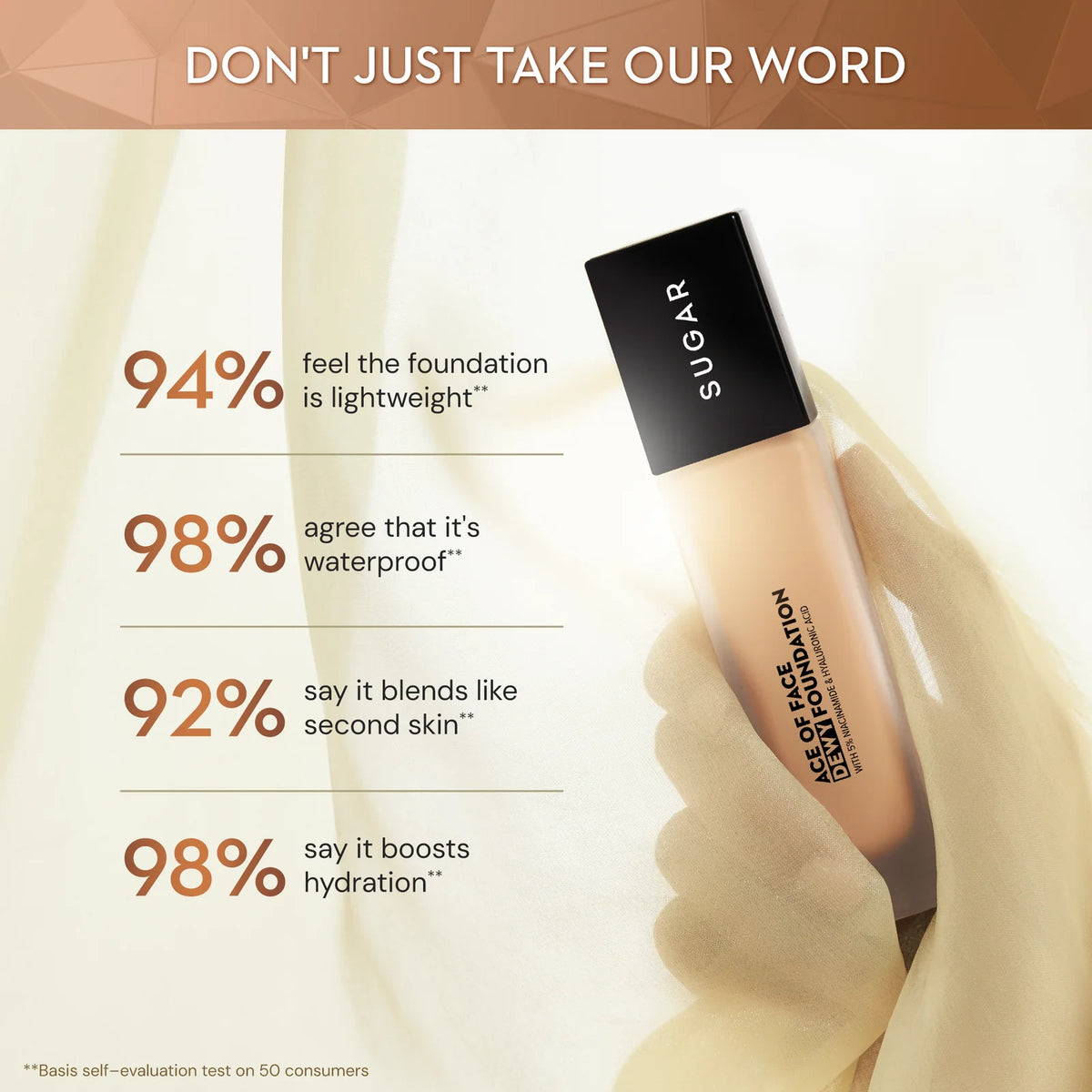 Sugar Ace of Face Dewy Foundation 30ml