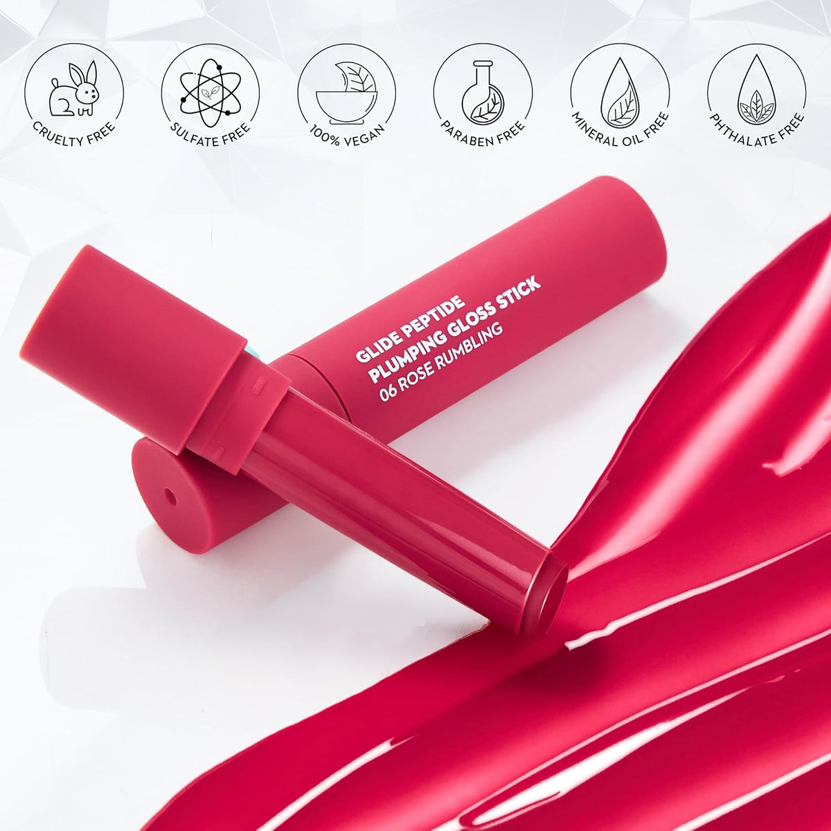SUGAR Cosmetics Glide Peptide Plumping Gloss Stick with Collagen & Ceramides | Instantly Pumps | 2.7g