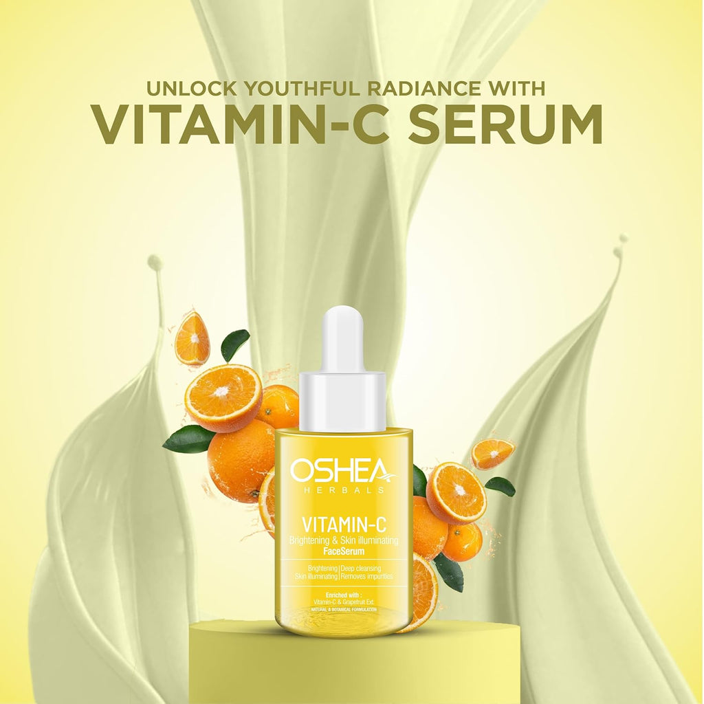 Oshea Herbals Skin Illuminating Face Serum for Men & Women | Reduces Pigmentation & Signs of Ageing | All Skin Types 30ml