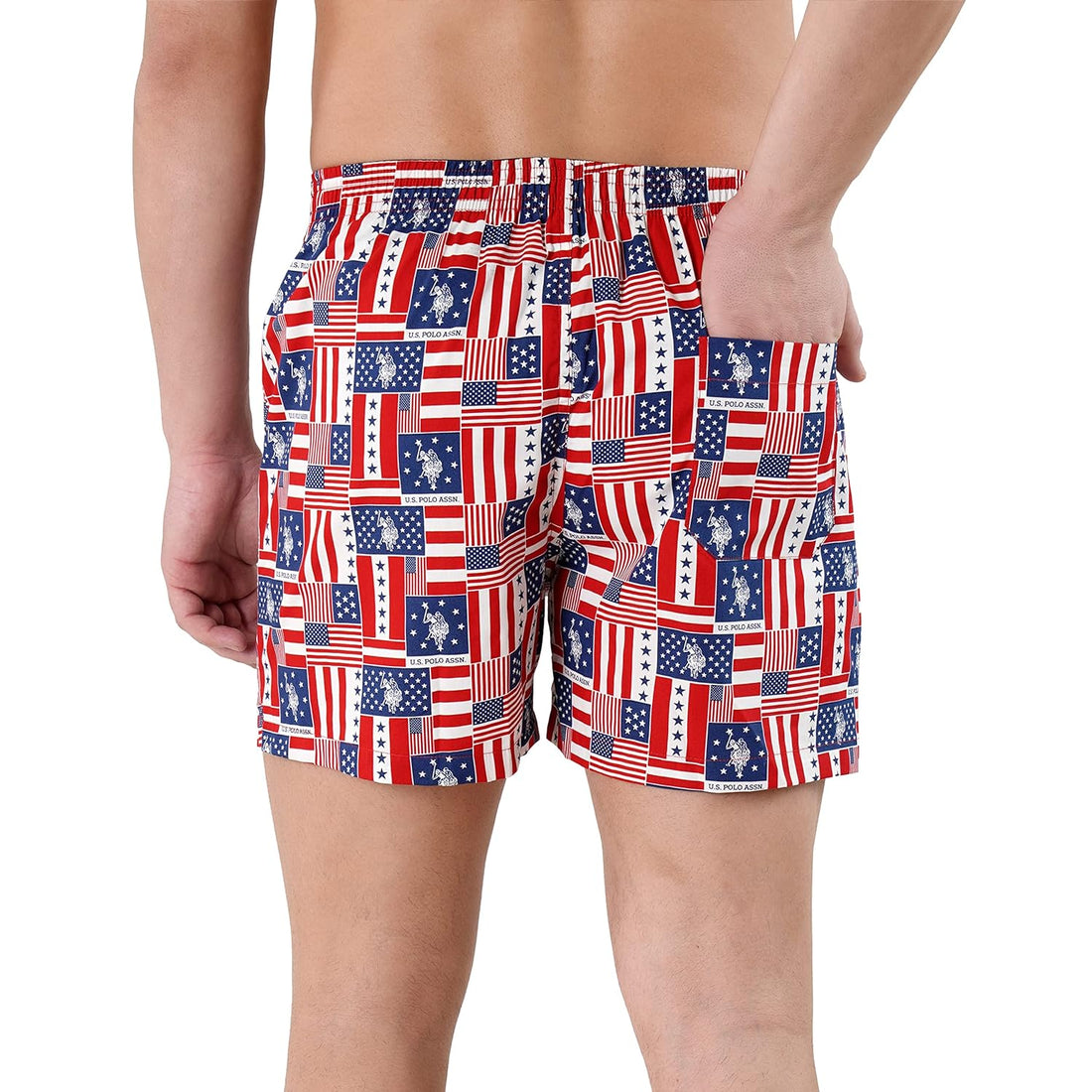 U.S. POLO ASSN. Men Graphic Print Cotton I657 Boxers - Pack of 1