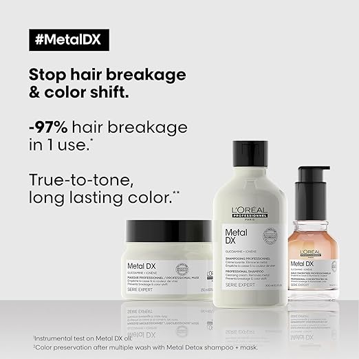 L’Oréal Professionnel Serie Expert Metal DX Anti-Metal Cleansing Cream Shampoo 300ml